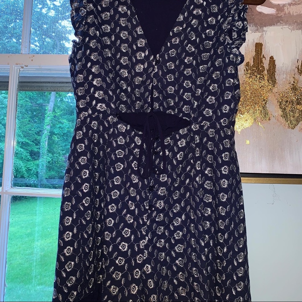 Embroidered Romper